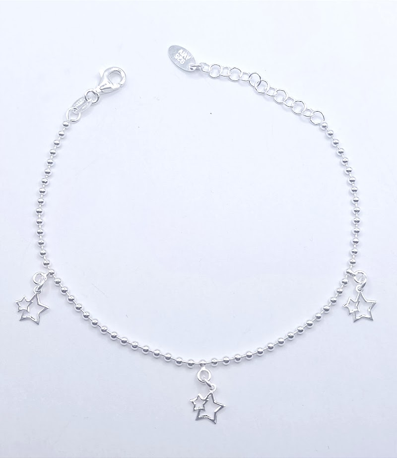 Pulsera Plata BRN23905 Estrellas