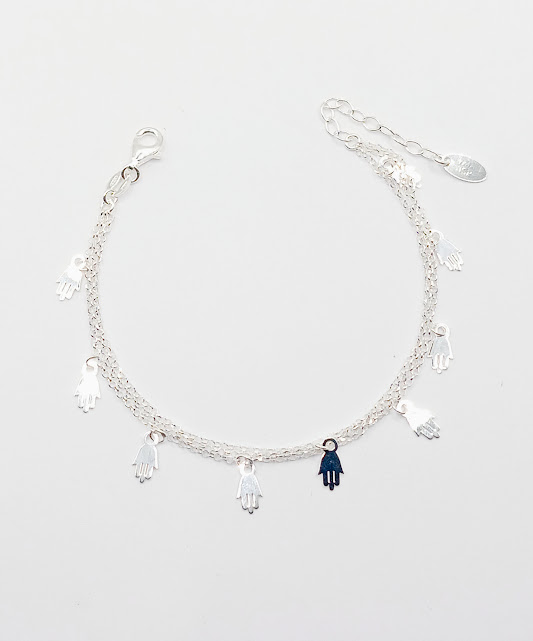 Pulsera Plata BRN29034 Mano Fatima