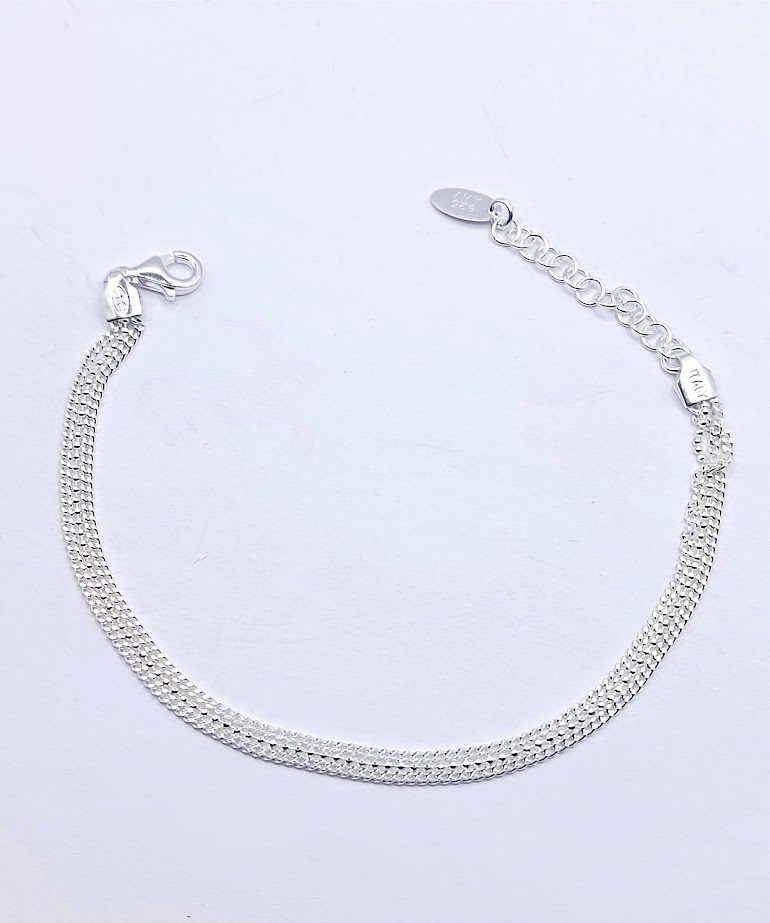 Pulsera Plata BRN29208 Triple