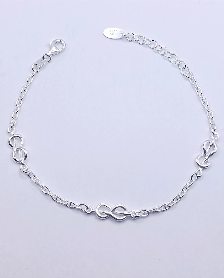 Pulsera Plata BRN23919 Infinitos