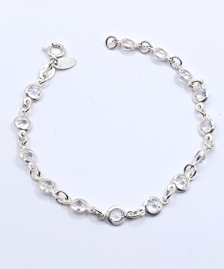 Pulsera Plata BR0607 Cristal