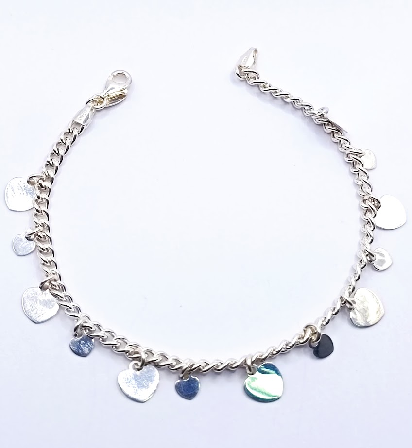 Pulsera Plata BRN29336 Corazon