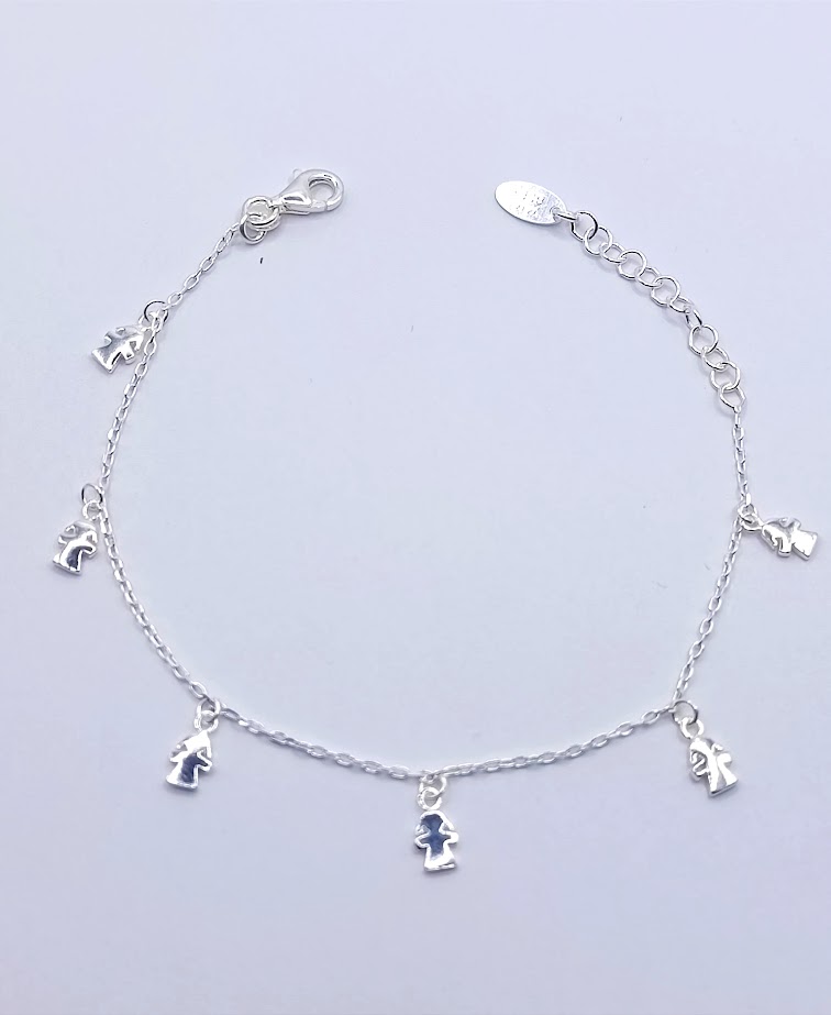 Pulsera Plata BRN29362 Niñas 