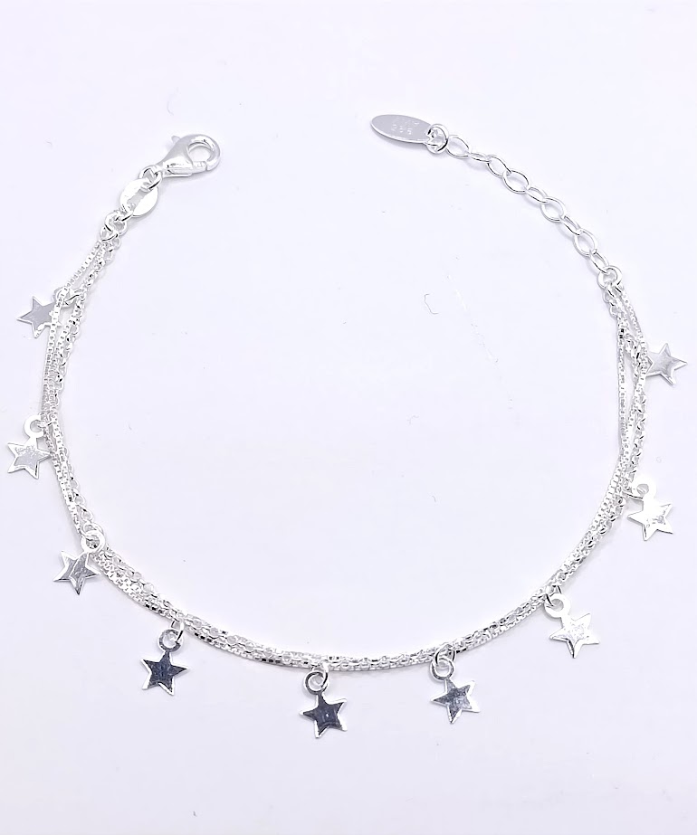 Pulsera Plata BRN29029 Estrella
