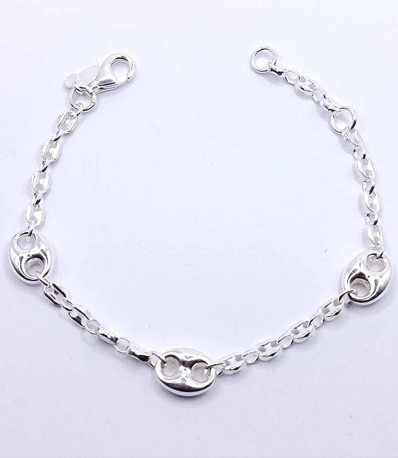 Pulsera Plata BRN31171 Gucci Inflada