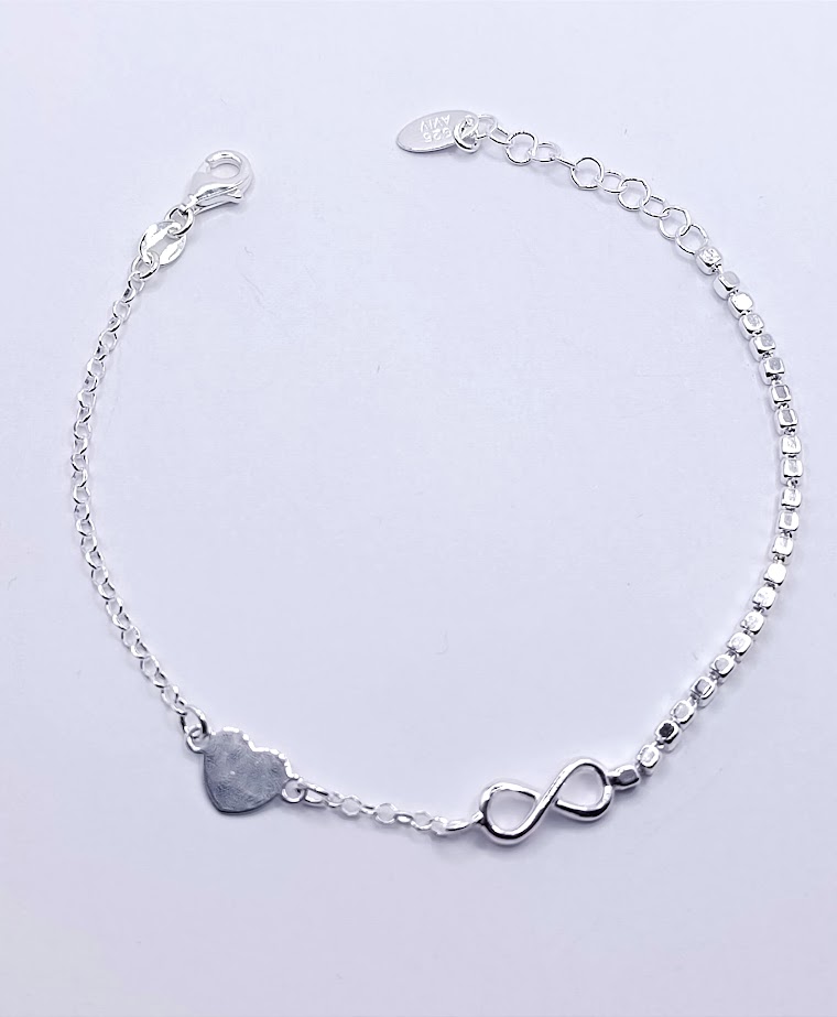 Pulsera Plata BRN32965 Infinito