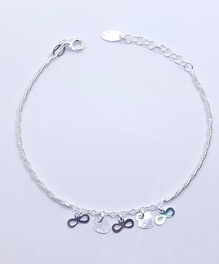 Pulsera Plata BRN36051 Infinito
