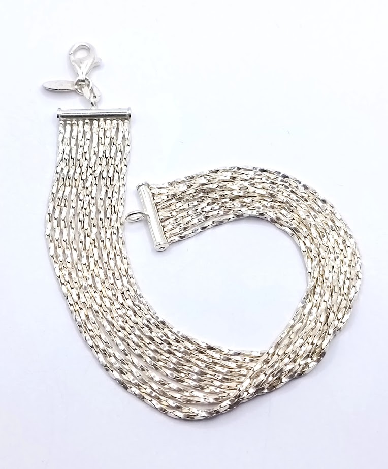 Pulsera Plata BRN14042 Malla