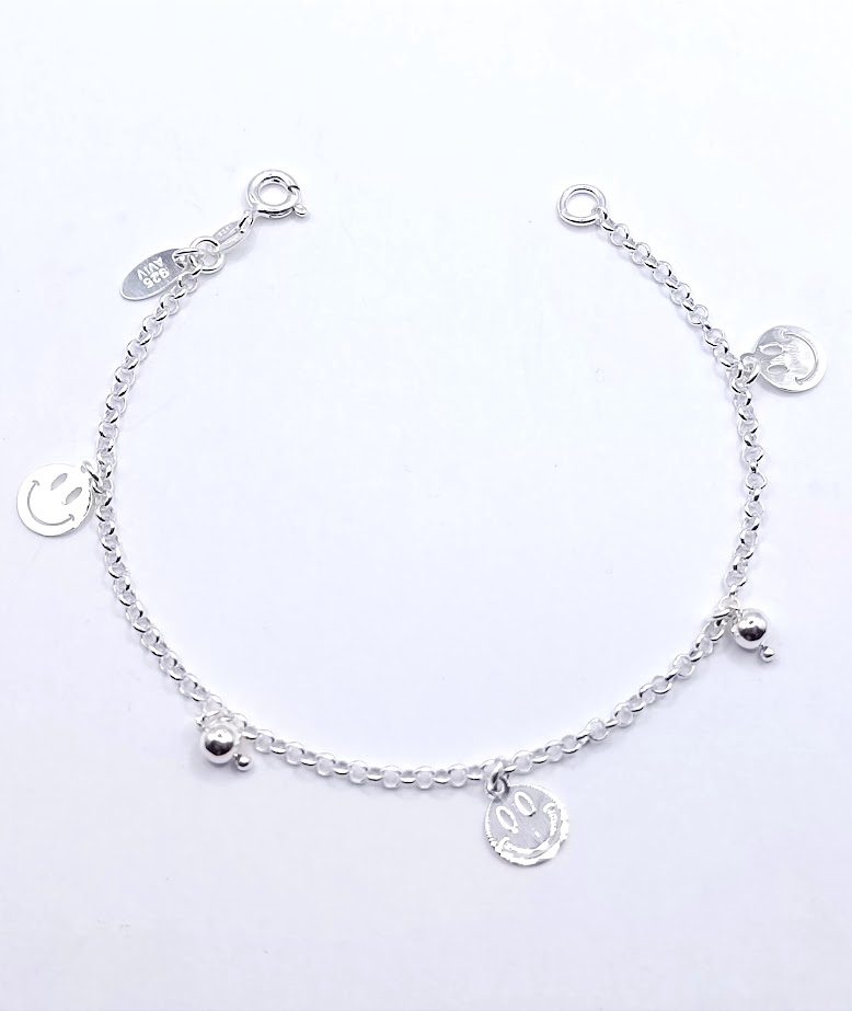 Pulsera Plata BRN15852 Smile  