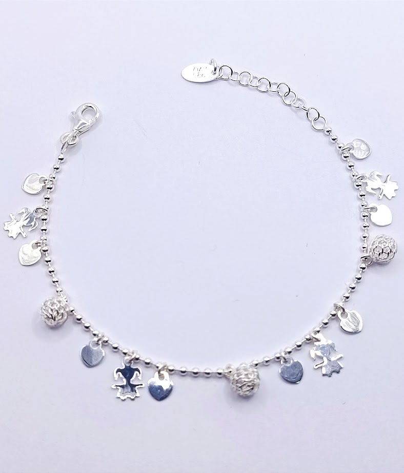 Pulsera Plata BRN31408 Chiches