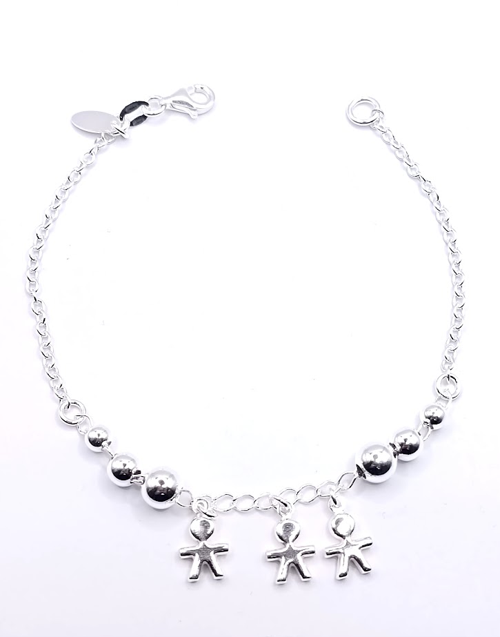 Pulsera Plata BRN14201 Niños