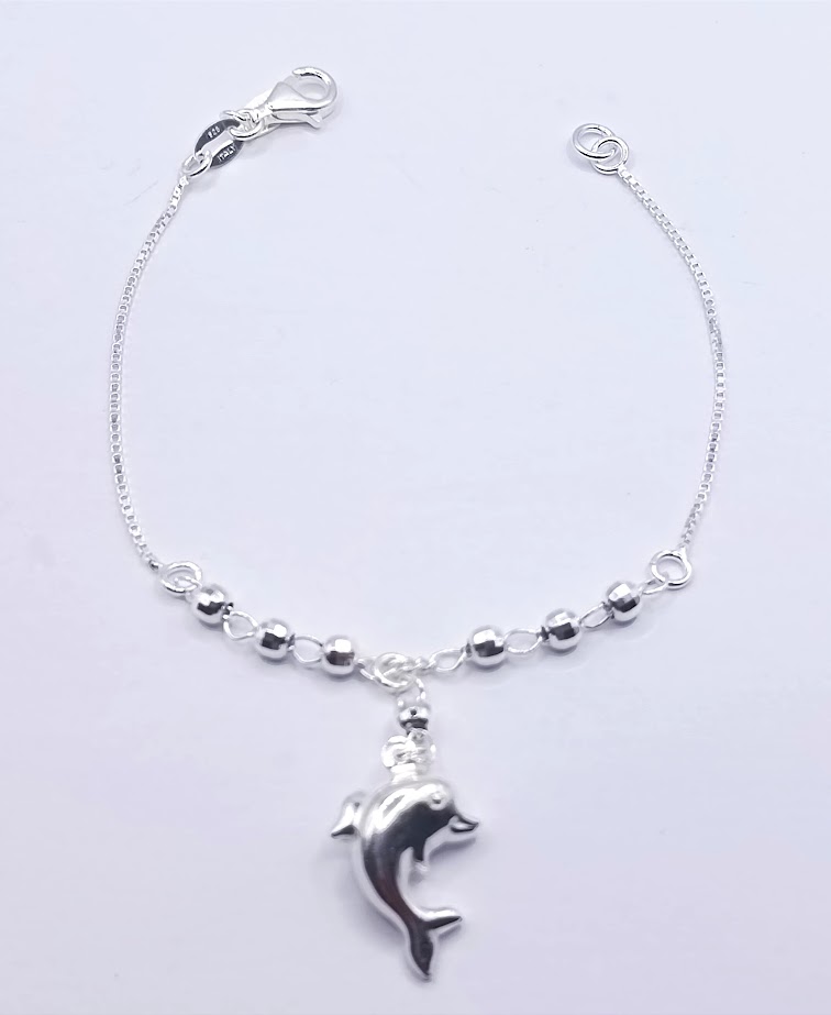 Pulsera Plata BRN14463 Delfin