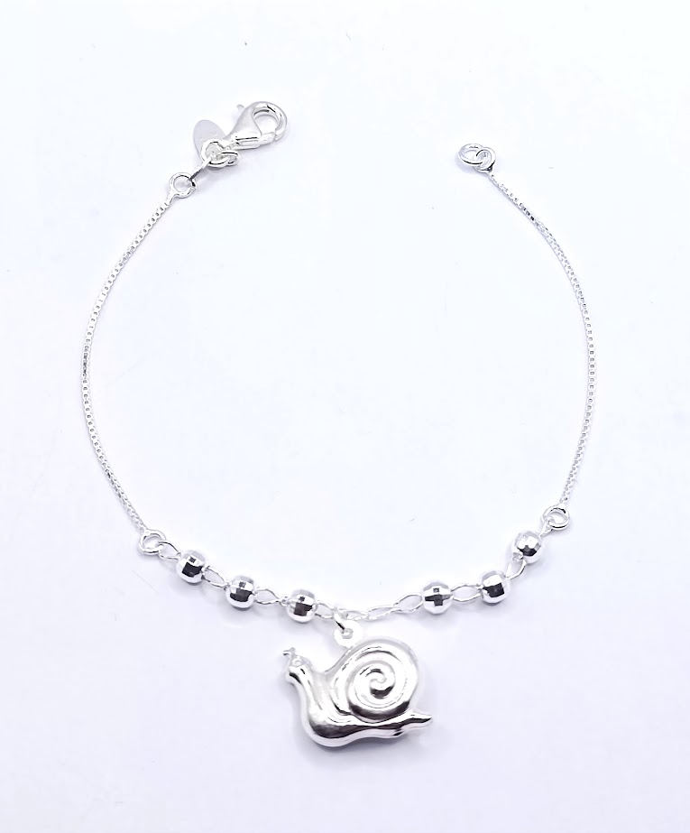 Pulsera Plata BRN14465 Caracol
