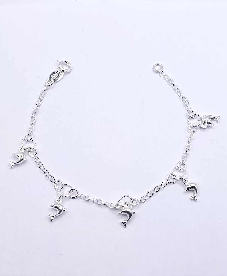 Pulsera Plata BRN14739 Delfin