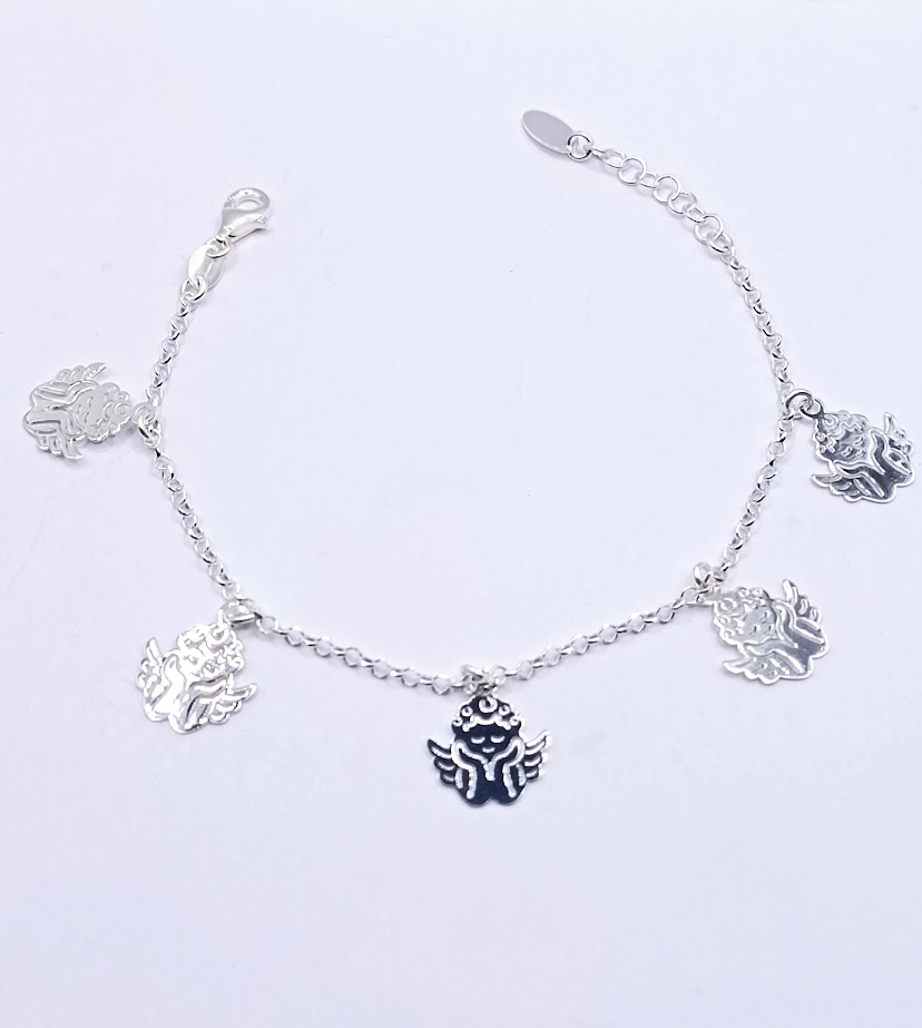 Pulsera Plata BRN19081 Angeles