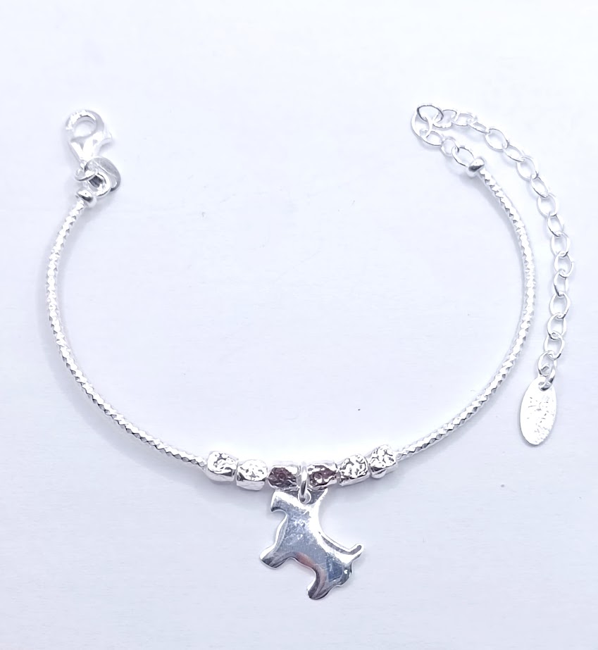 Pulsera Plata BRN28423 Perro