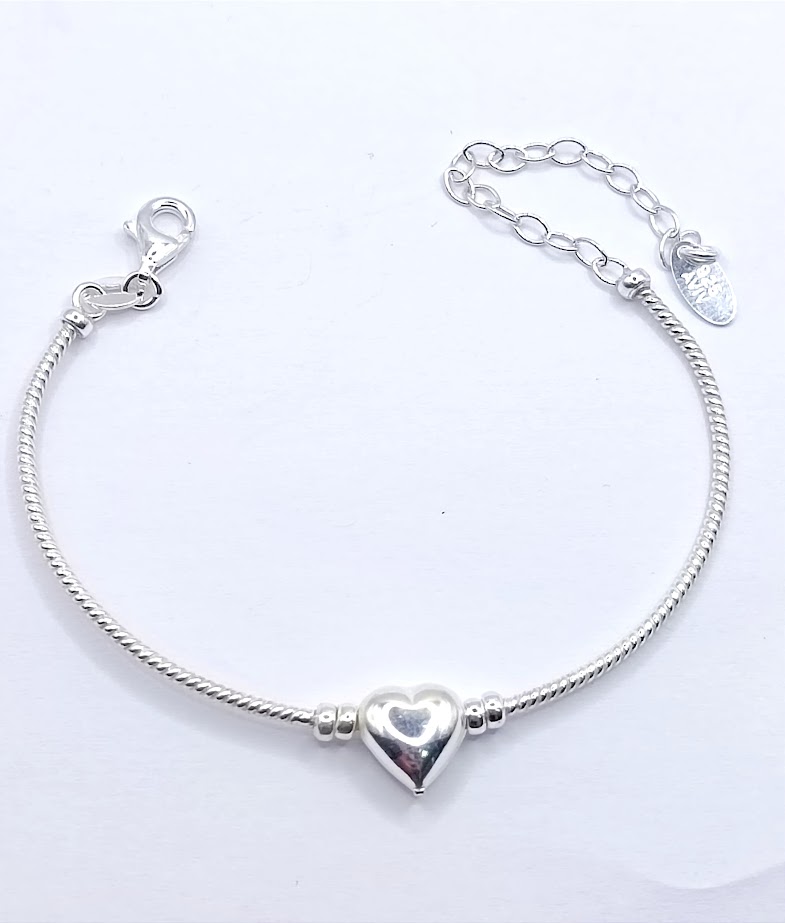 Pulsera Plata BRN28431 Corazon
