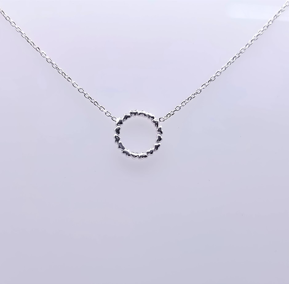 GIA11680 Collar Plata Corazon