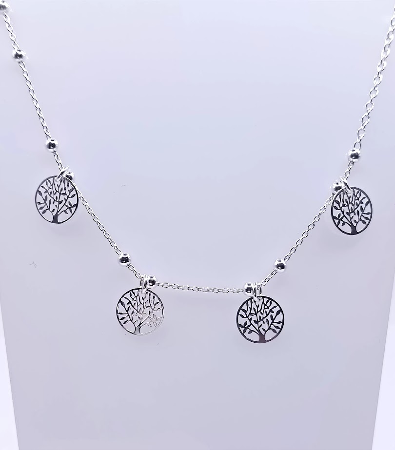 XGI05978 Collar Plata Lisa