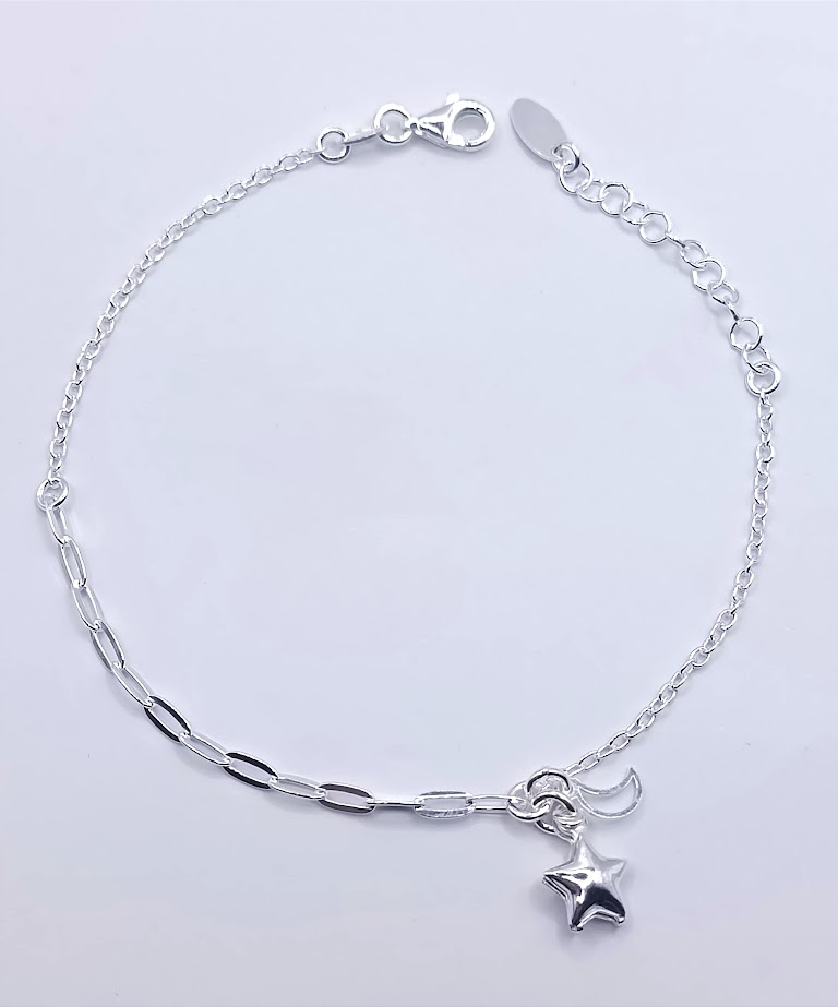 Pulsera Plata XBR15132 Estrella