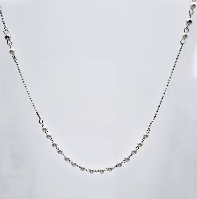 SAL2016 Collar Plata Rodio  