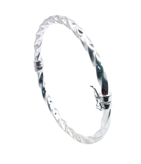 BRN25857C Esclava Plata Torcha  