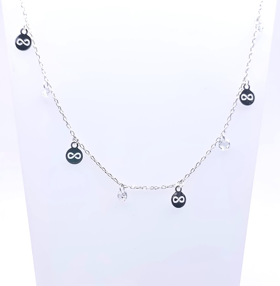 GIA11720 Collar Plata Infinito