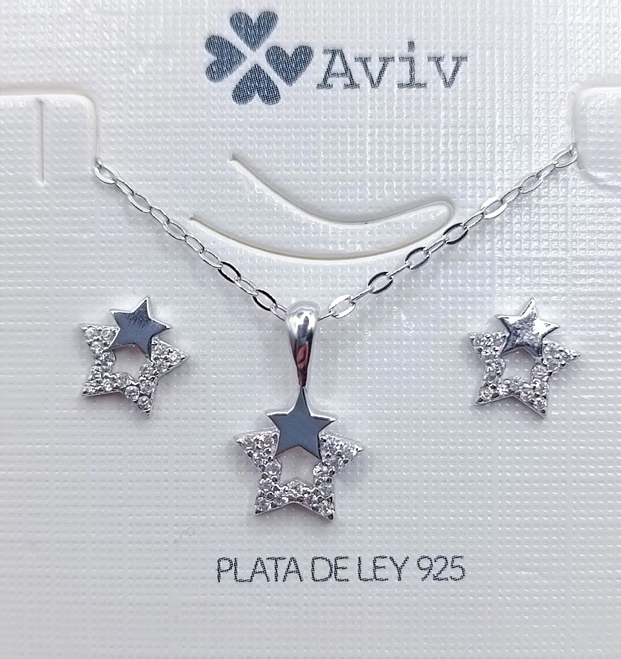 SWE13254-08 Set Conjunto Cadena Estrella