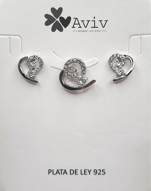 SA0611 Set Conjunto Plata 