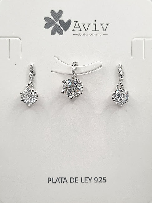 SA0866 Set Conjunto Plata 