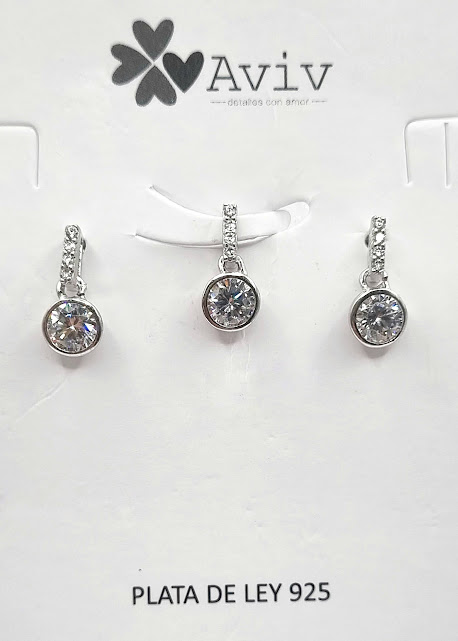 SA5133 Set Conjunto Plata 
