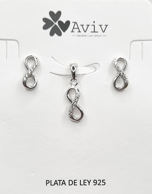 SA5120 Set Conjunto Plata Infinito