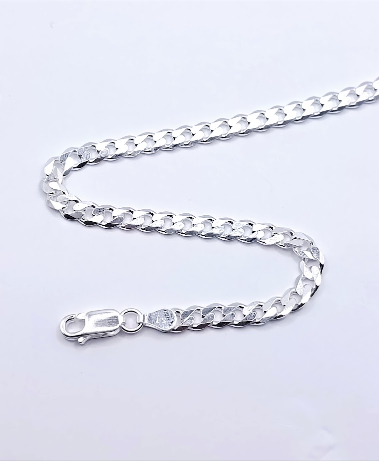 Cadena Plata Grumet Normal 120  