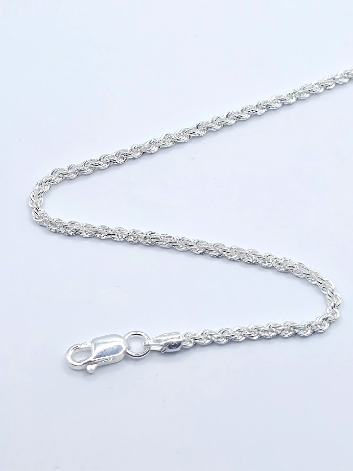 Cadena Plata Turbillon Laser 040  