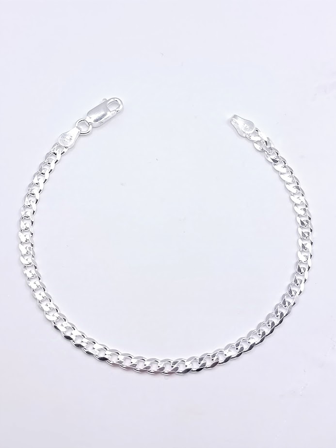 Pulsera Plata Grumet 100x19cm