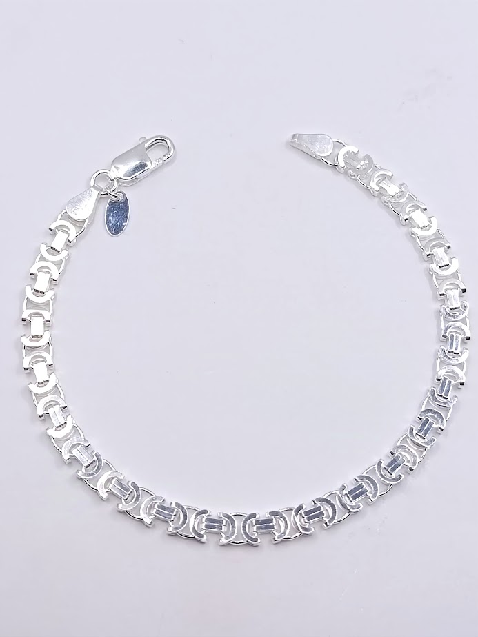 ET040 Pulsera Plata Azteca