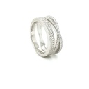 SL32233A1VI Anillo Plata Rodio
