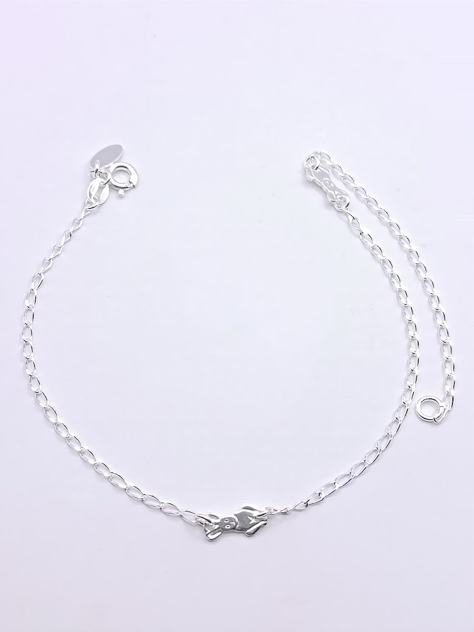 CA1185 Tobillera Plata  