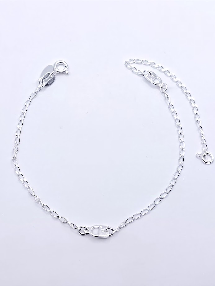 CA1186 Tobillera Plata  