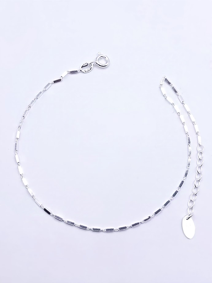 CA2075 Tobillera Plata  