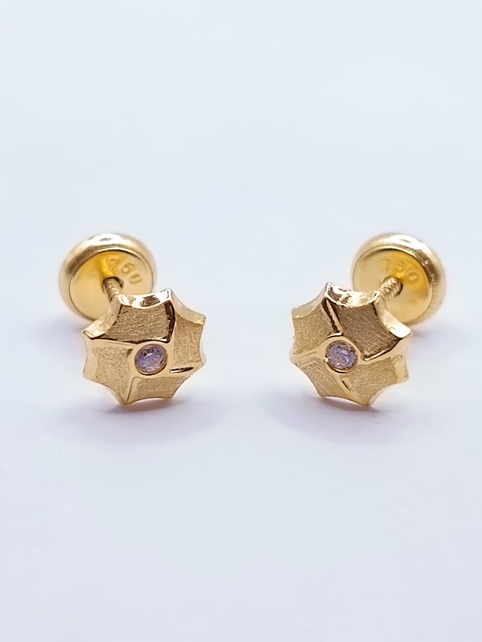 1-B07901PSF6 Aro Oro Amarillo Zircon Flor 
