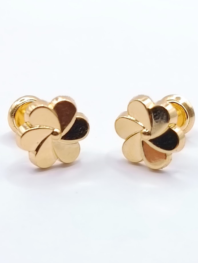 1-246101PF Aro Oro Amarillo Flor 