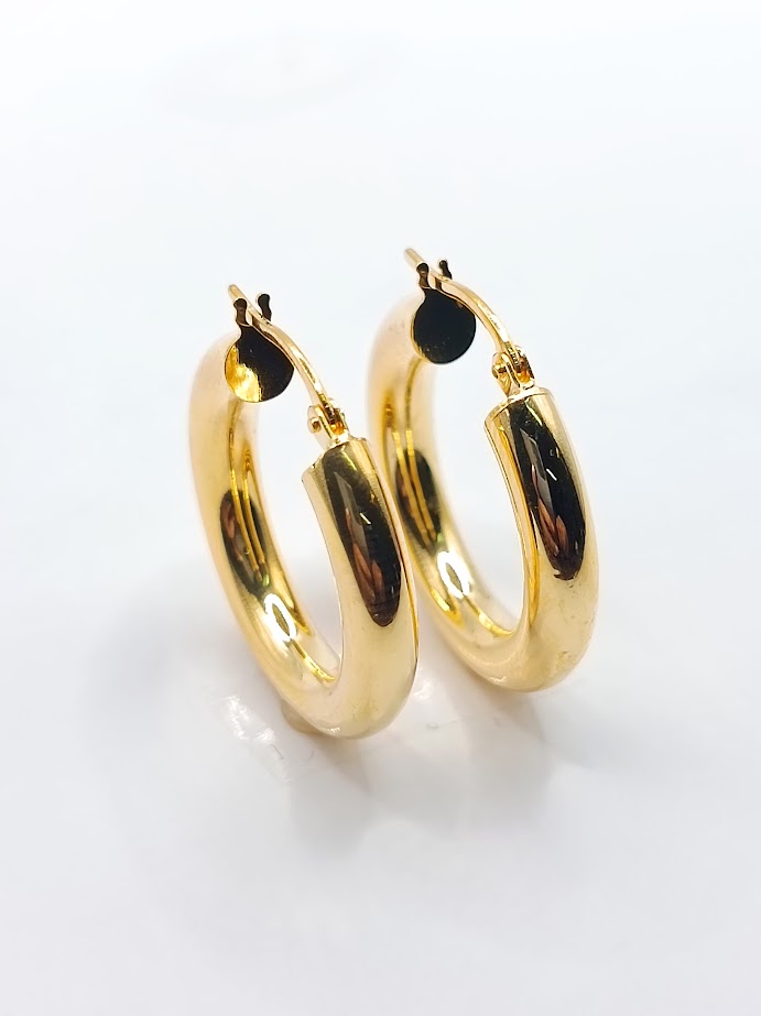 15OBC 48/99 Aro Oro Amarillo Argolla Lisa 04x1.5 (2025)      