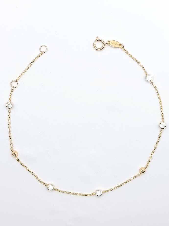 I2FFOR6B3035-HCZ Pulsera Oro Amarillo Zircon