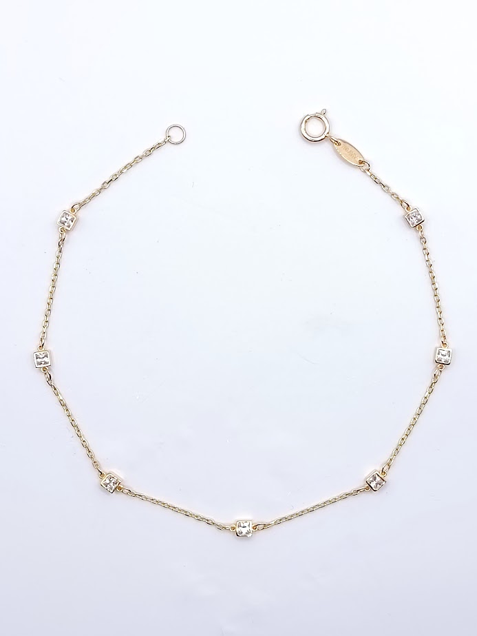 FFOR6B11310-VI-FCZ Pulsera Oro Amarillo Zircon
