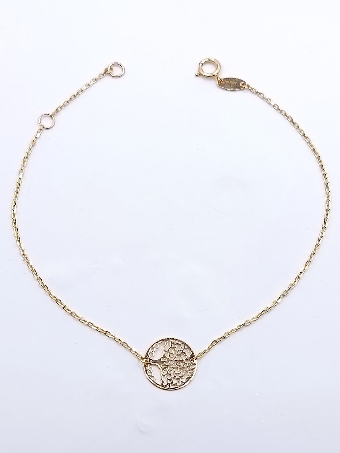 X3FOR7B5702-III Pulsera Oro Amarillo Zircon
