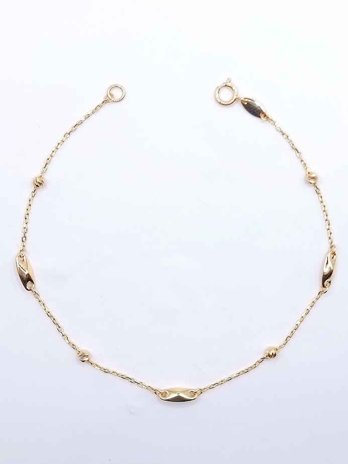 X5FOR6B7551-III-DC Pulsera Oro Amarillo