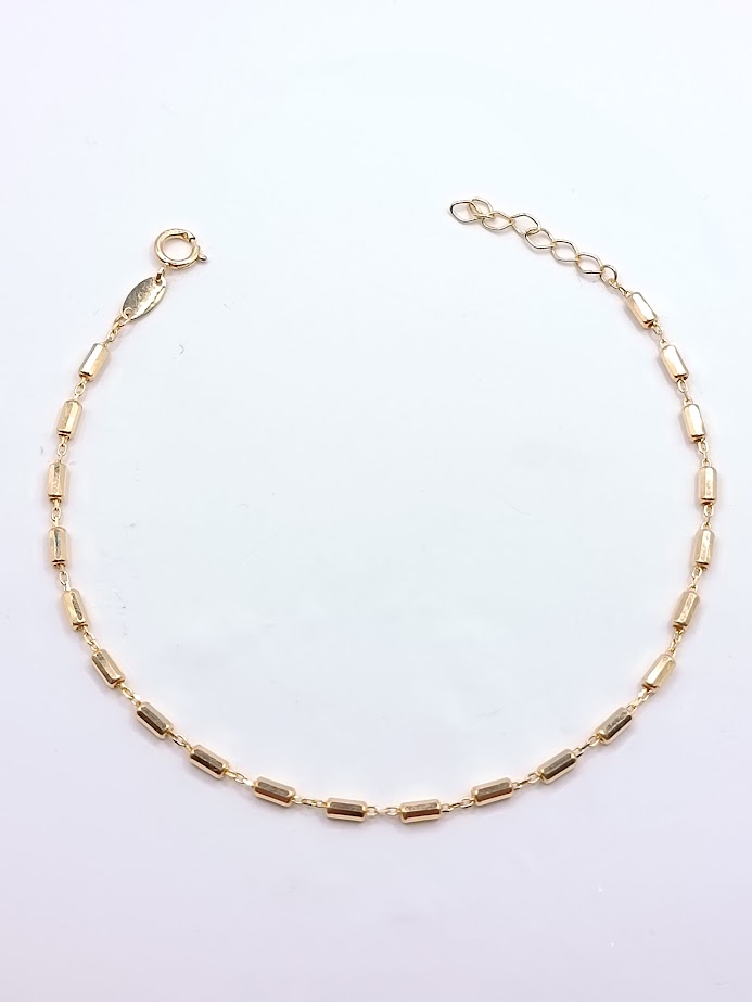 X6FOR6B12289-X-DC/6 Pulsera Oro Amarillo barras