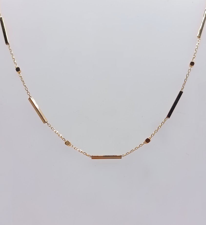 X5FOR6N7678-DC Collar Oro Amarillo 