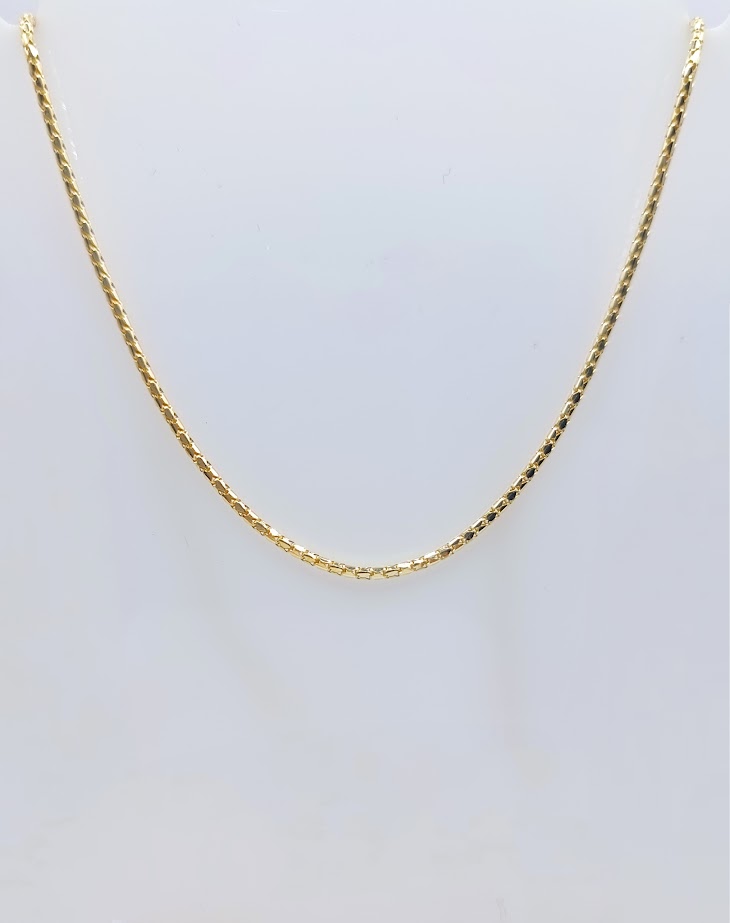 AL3079 Collar Plata Enchapada